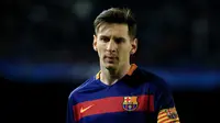 Pelatih Barcelona, Luis Enrique, menilai Lionel Messi belum berada dalam kondisi 100 persen usai pulih dari cedera. (AFP/PAU BARRENA)