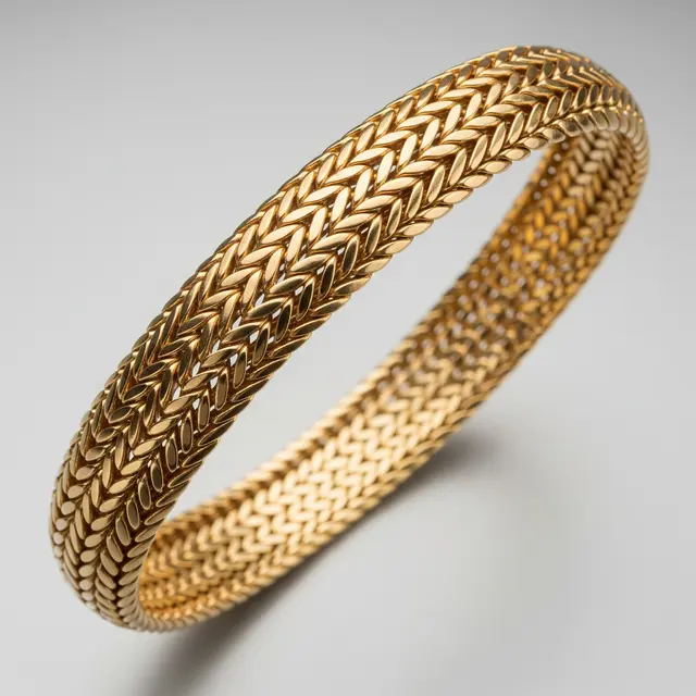 9 Model Gelang Emas 18K Kilau Natural dan Elegan, Tak Lekang oleh Waktu