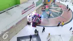 Suasana Blok B Pasar Tanah Abang usai Libur Lebaran, Jakarta, Jumat (15/7). Pengunjung pasar masih sedikit dan sejumlah toko terlihat masih tutup. (Liputan6.com/Angga Yuniar)