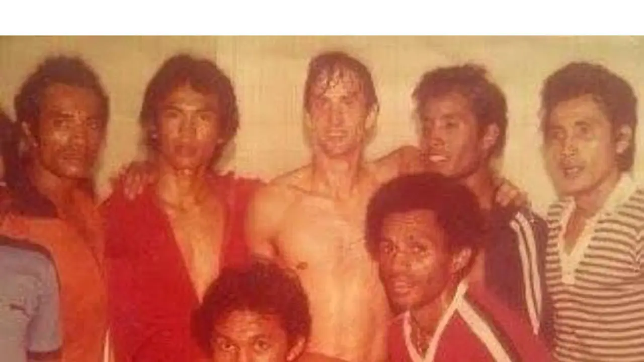 Johan Cruyff dan Pemain Timnas Indonesia