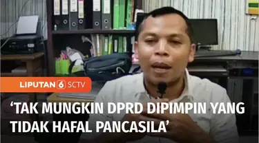 Beberapa hari terakhir ramai persoalan Ketua DPRD Lumajang yang mengundurkan diri dari jabatannya, karena tidak hafal Pancasila. Apa alasannya hingga harus mundur?