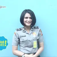 Bripda Ismi Aisyah ingin memanfaatkan moment ini untuk mempromosikan tentang kepolisian.  