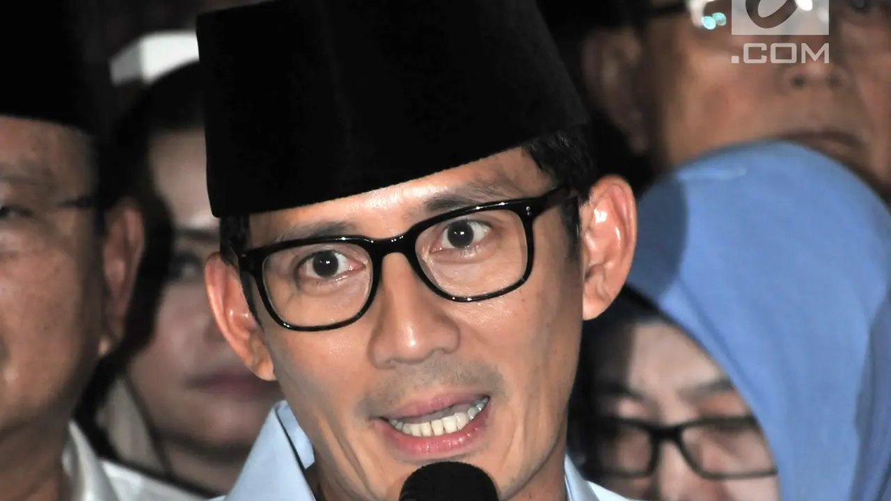 Sandiaga Uno Dampingi Prabowo Subianto di Pilpres 2019