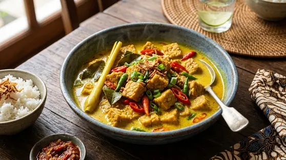 Resep Tempe Kuah Kuning Pedas, Gurih dan Bikin Nasi Cepat Habis