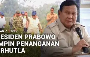 Prabowo Instruksikan Penanganan Karhutla di Kalimantan Dipercepat