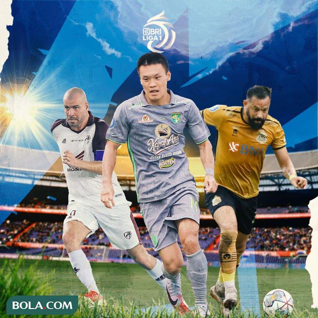 BRI Liga 1 -  Wiljan Pluim, Sho Yamamoto, Mathias Mier