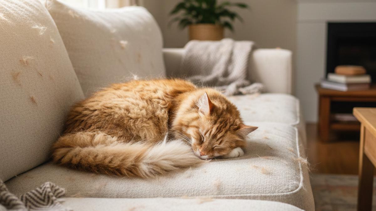 Rumah Dipenuhi Bulu Kucing? Ini Tips Membersihkan dengan Cepat dan Efektif