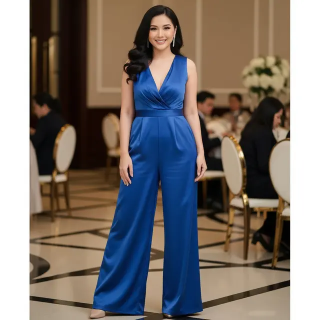 Model Baju Satin Modern. Foto: Gemini