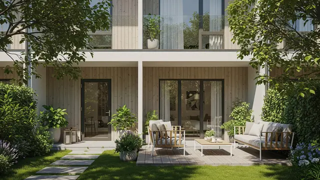 Rumah Tipe 54 Desain Skandinavia