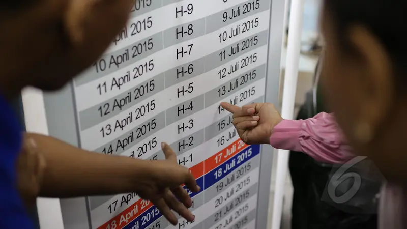 Tiket Kereta Lebaran 2015 Mulai Bisa Dipesan