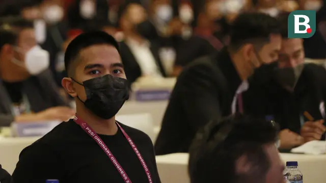 Kaesang Pangarep di Kongres Tahunan PSSI 2021