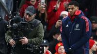 Penyerang Manchester United, Marcus Rashford. (AFP/Darren Staples)