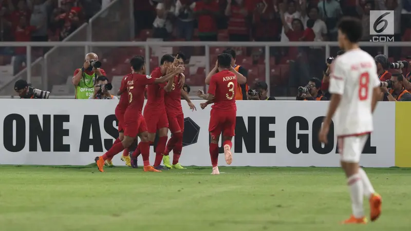 Lawan UEA U-19, Indonesia Unggul 1-0 di Babak Pertama