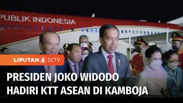 VIDEO: Presiden Jokowi Hadiri KTT ASEAN ke-40 dan ke-41 di Phnom Penh, Kamboja