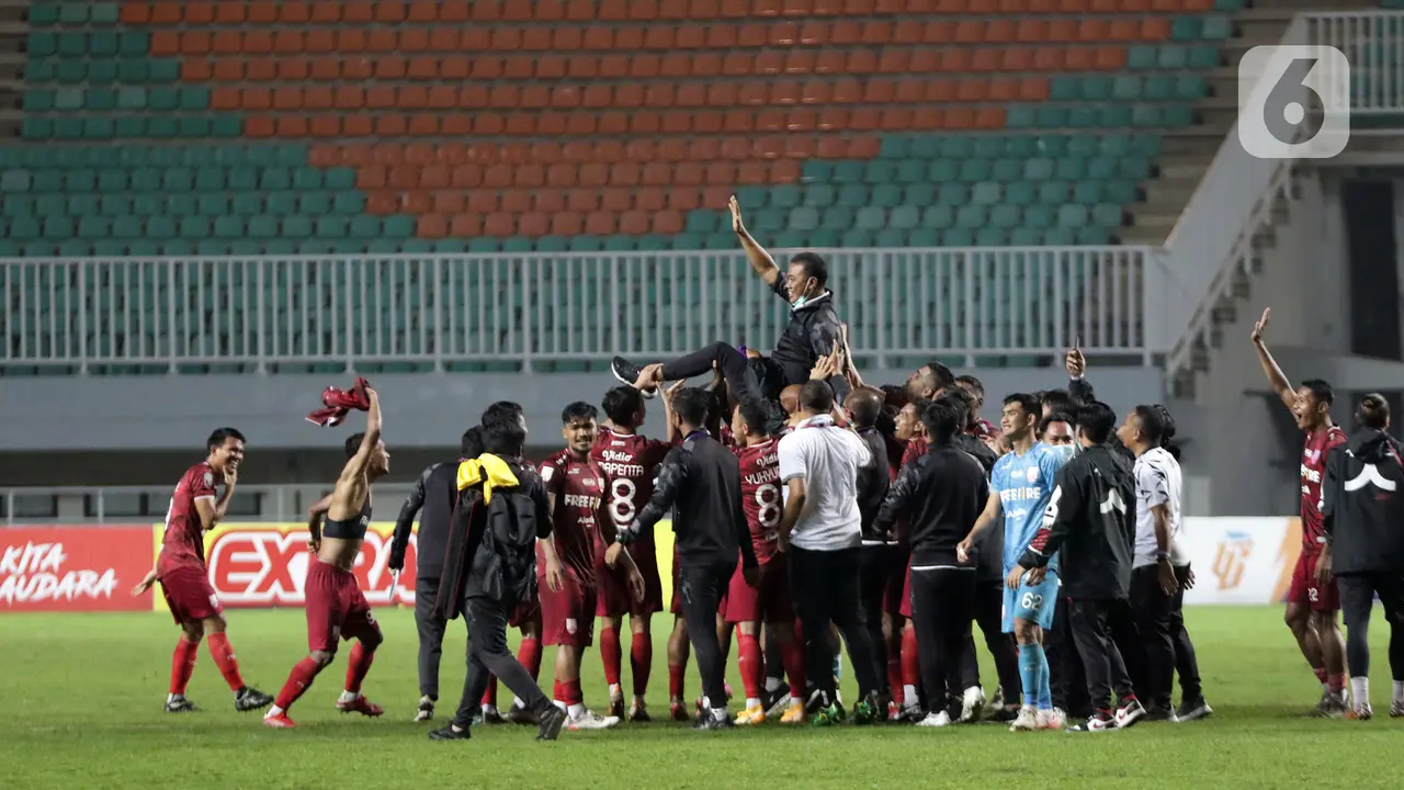 FOTO: Persis Solo Promosi ke BRI Liga 1