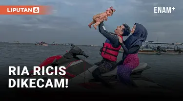 Ria Ricis Dikecam Usai Bawa Anaknya Naik Jetski