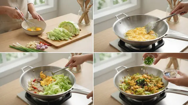 Resep Tumis Kol Telur yang Gurih dan Tidak Berair