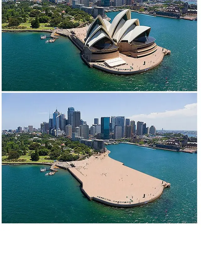 7 Editan Foto Tempat Terkenal Tanpa Landmarknya Ini Tampak Asing