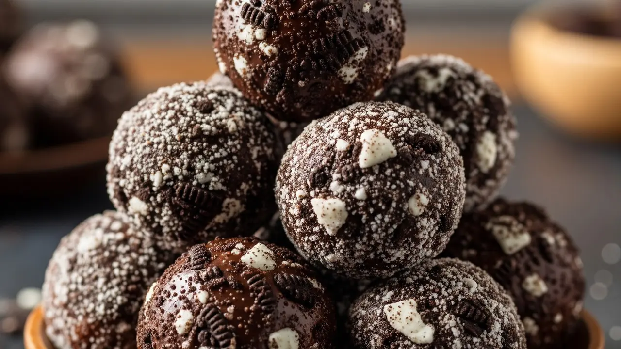 Resep Bola-Bola Coklat 3 Bahan