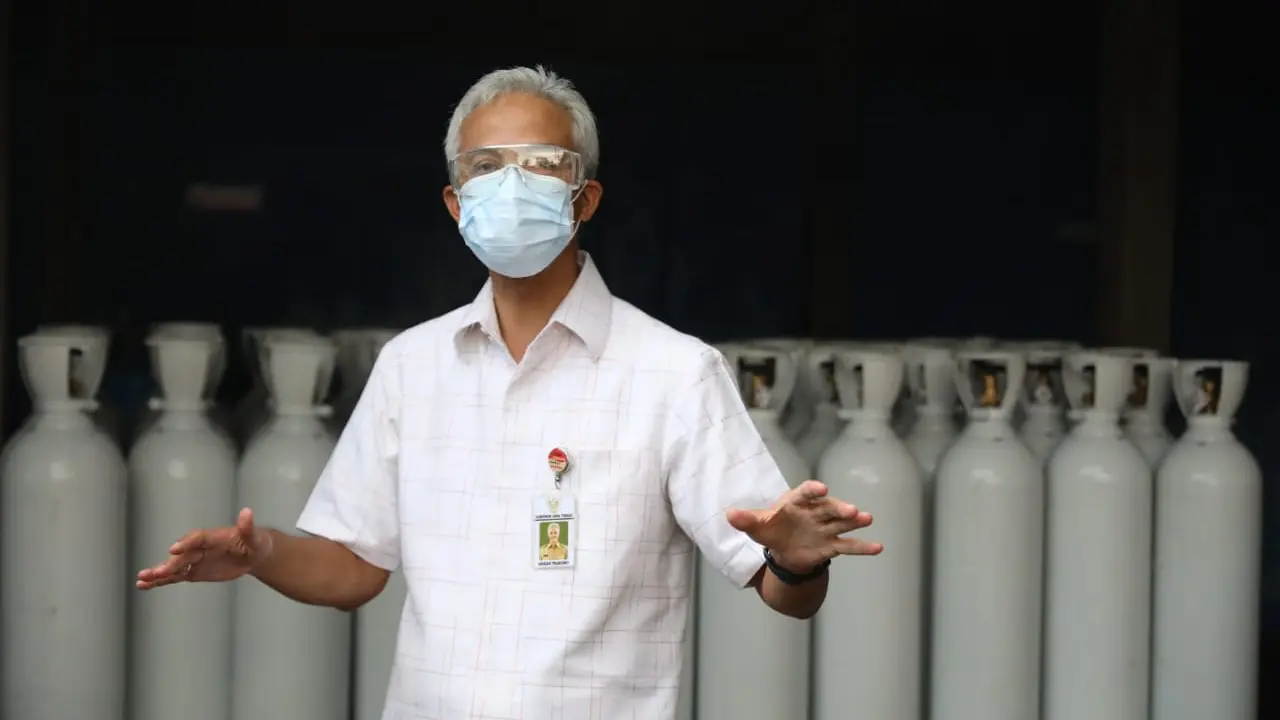Stok Oksigen di Jateng Aman, Ganjar Minta Rumah Sakit Tak Perlu Panik