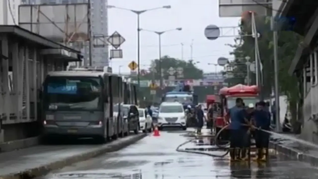 Banjir-Jakarta-Surut