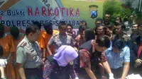Polisi Musnahkan Narkoba Rp 7 Miliar dari Eks Lokalisasi Dolly