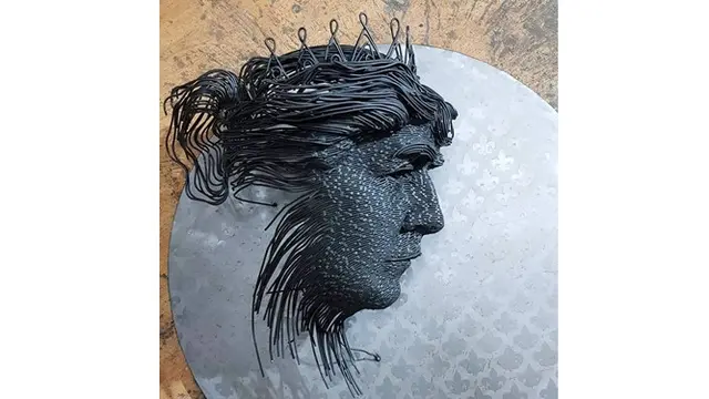 7 Karya Seni Patung dari Logam Ini Gambarkan Tokoh Terkemuka