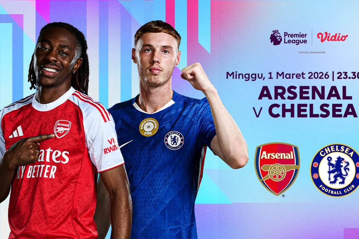 Jadwal Pertandingan Premier League antara Arsenal vs Chelsea