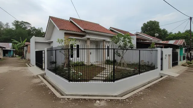 Inspirasi Pagar Rumah Hook Berukuran Kecil yang Estetik dan Fungsional