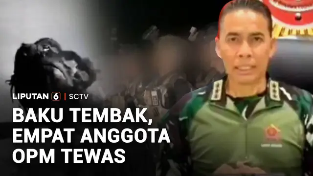 Kontak Tembak di Intan Jaya, Empat Anggota OPM Tewas Ditembak TNI