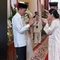 Hadiri Open House Jokowi di Istana Negara Bersama AHY, Rambut Annisa Pohan Jadi Perhatian Warganet. foto: TikTok @hendar_sadega2