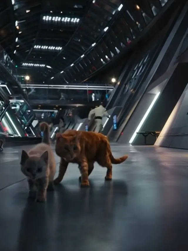 Potongan scene The Marvel. [Foto: Instagram/marvel]