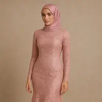 model gamis mermaid glamor / AI Image