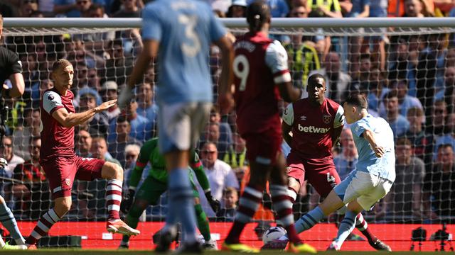 Phil Foden - Manchester City vs West Ham di Premier League 2023/2024