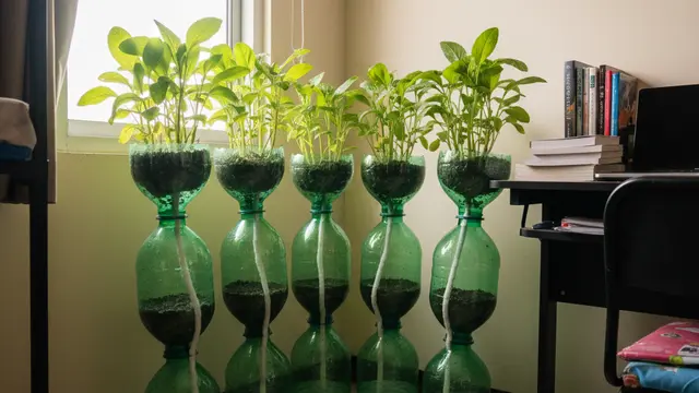 Model Kebun Sayur Rumahan Ala Anak Kos yang Jarang Nyiram. Gemini