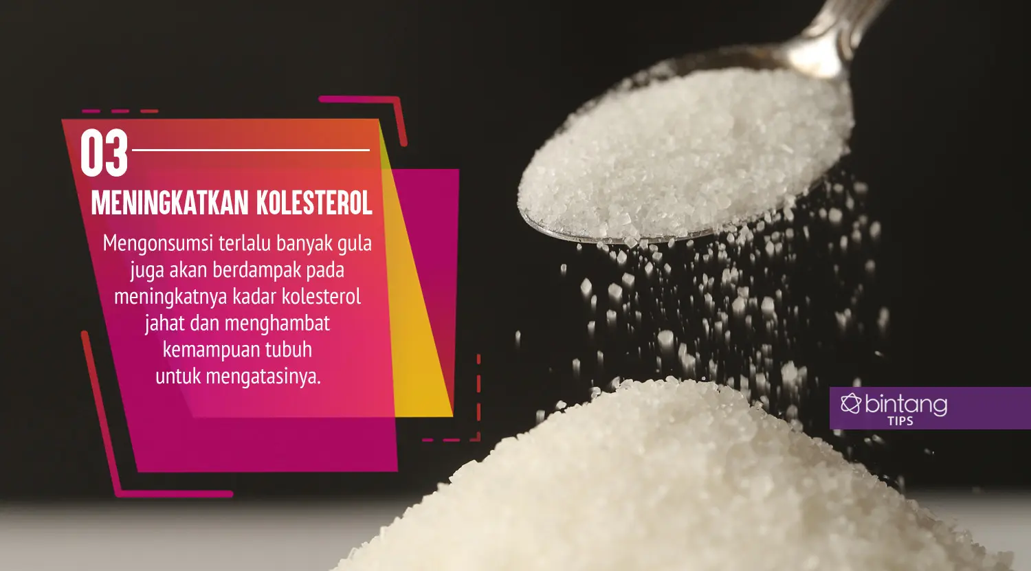 Ini akibatnya kalau kamu terlalu banyak makan gula. (Foto: Daniel Kampua, Digital Imaging: Nurman Abdul Hakim/Bintang.com)
