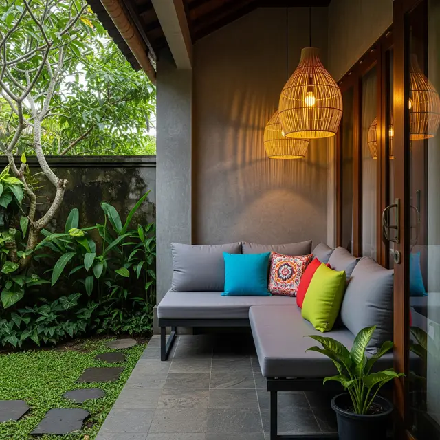 9 Model Rumah Teras Mungil tapi Adem, Nyaman dan Bikin Betah Bersantai