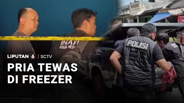 Pria Tewas di Freezer