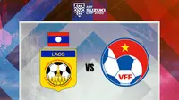 Piala AFF - Laos Vs Vietnam (Bola.com/Adreanus Titus)