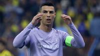 Cristiano Ronaldo masih belum bisa bikin gol di dua laga resmi bersama Al-Nassr di Arab Saudi (AFP)