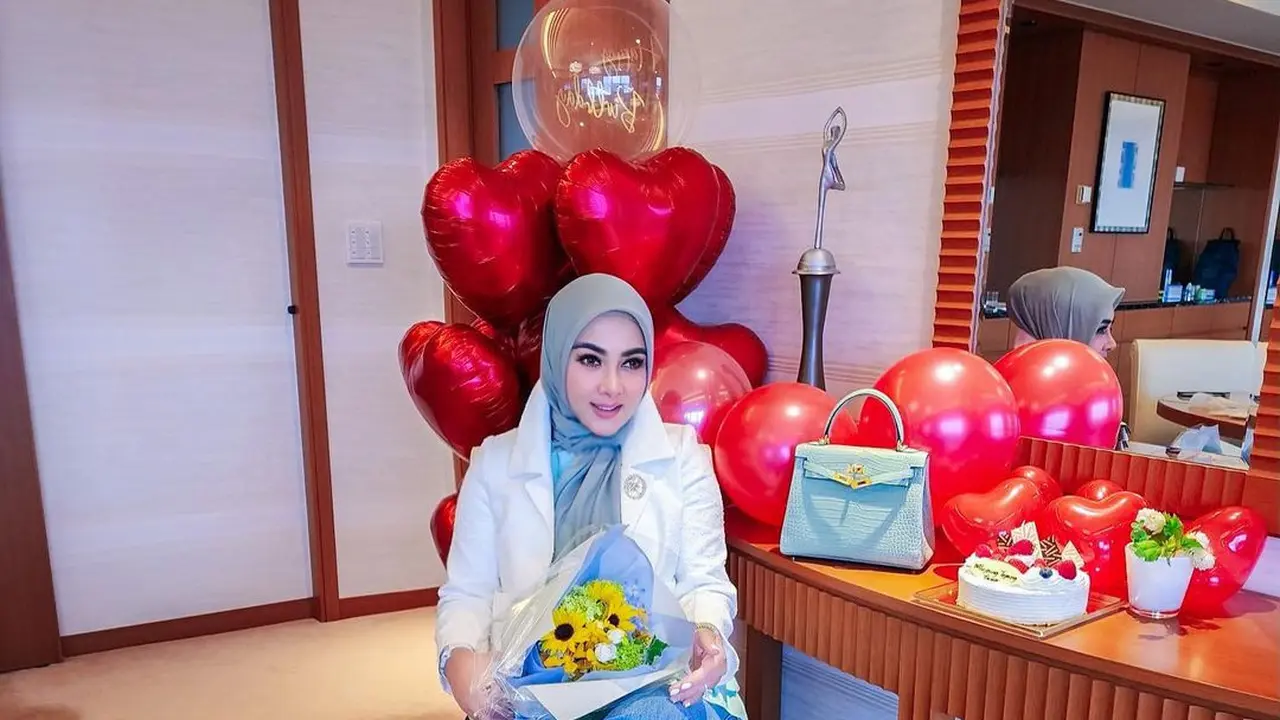 Syahrini rayakan ultah di Jepang (foto: instagram princessyahrini)
