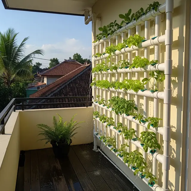 9 Model Hidroponik Bertingkat untuk Balkon Rumah, Hemat Tempat dan Mudah Dibuat