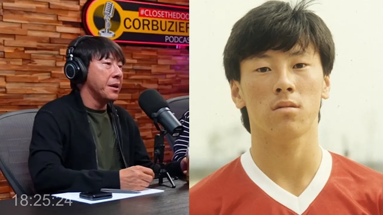 6 Foto Lawas Shin Tae-yong saat Jadi Pesepak Bola, Pernah Lawan Maradona
