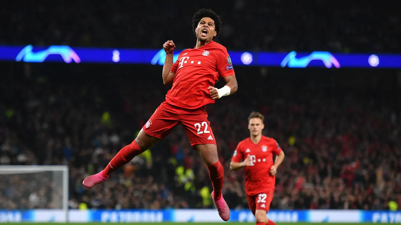 Bayern Munchen Bantai Tottenham 7-2, Serge Gnabry Quatrick