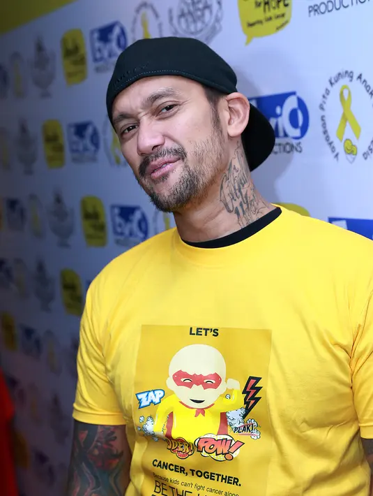 Tora Sudiro siap melelang rambutnya untuk didonasikan kepada anak-anak penderita kanker. (Wimbarsana/Bintang.com)