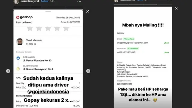 4 Artis yang Pernah Ketipu Aplikasi Ojek Online, Terbaru Maia Estianty