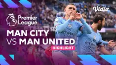 Berita video highlights Liga Inggris 2022/2023, pertandingan antara Manchester City melawan Manchester United, Minggu (2/10/22).