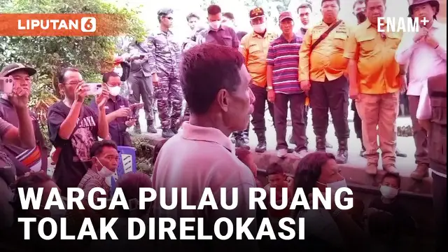 Belasan Kepala Keluarga Tolak Relokasi dari Pulau Ruang