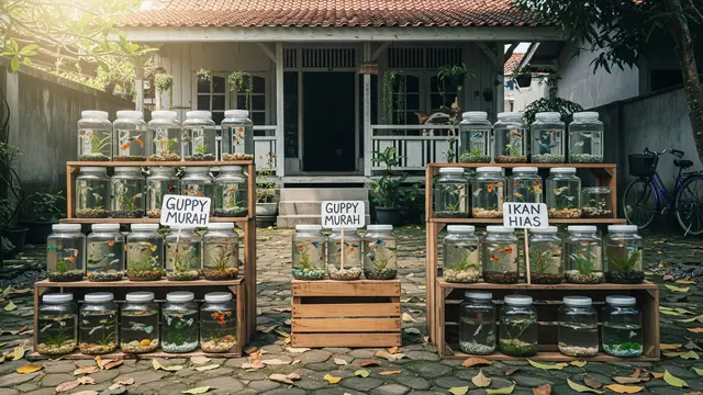 Ide Ternak Ikan Mini di Stoples Kaca Bikin Rumah Jadi Estetik dan Menguntungkan