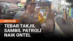 Suasana sore menjelang waktu berbuka puasa di Pagaden, Subang, Jawa Barat, tampak berbeda. Jajaran Polsek Pagaden menggelar patroli unik dengan bersepeda keliling kampung sambil membagikan takjil kepada warga.